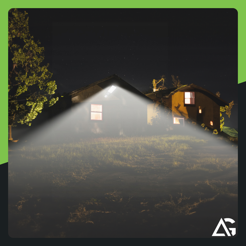 Lampa solarna LED z pilotem i czujnikiem ruchu do ogrodu 1000W - obrazek 5