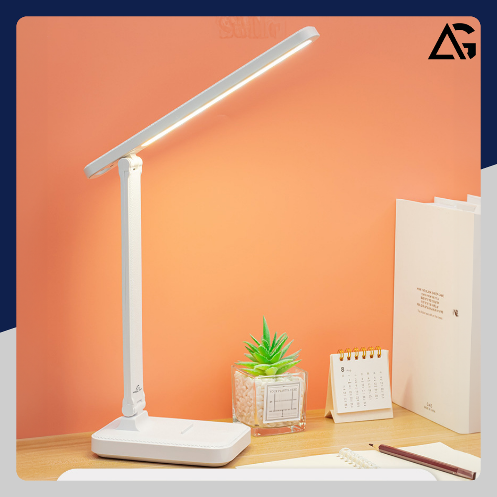 Lampka biurkowa LED bezprzewodowa USB szkolna do czytania nocna regulowana - obrazek 6