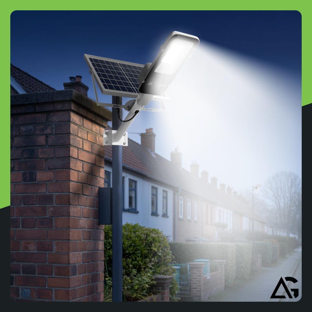 Lampa solarna LED z pilotem i czujnikiem ruchu do ogrodu 1000W - obrazek 10